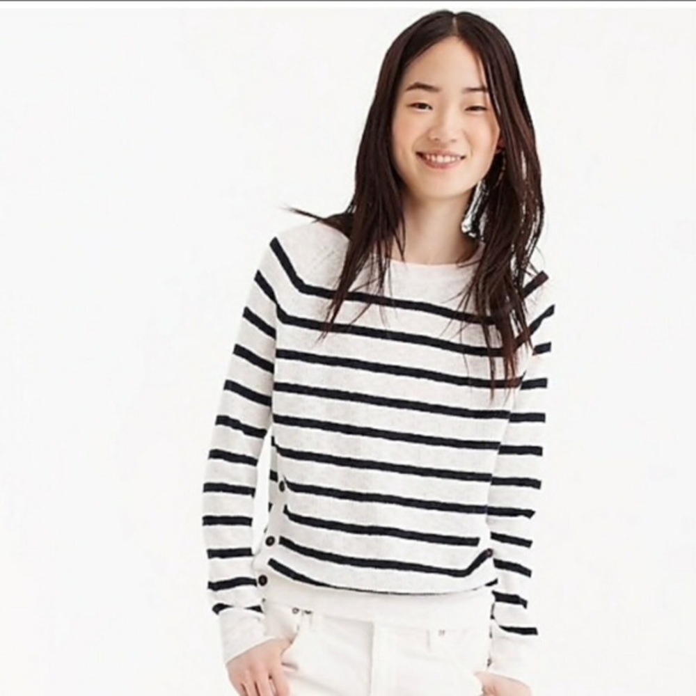 J. Crew Vivian Striped Sweater
